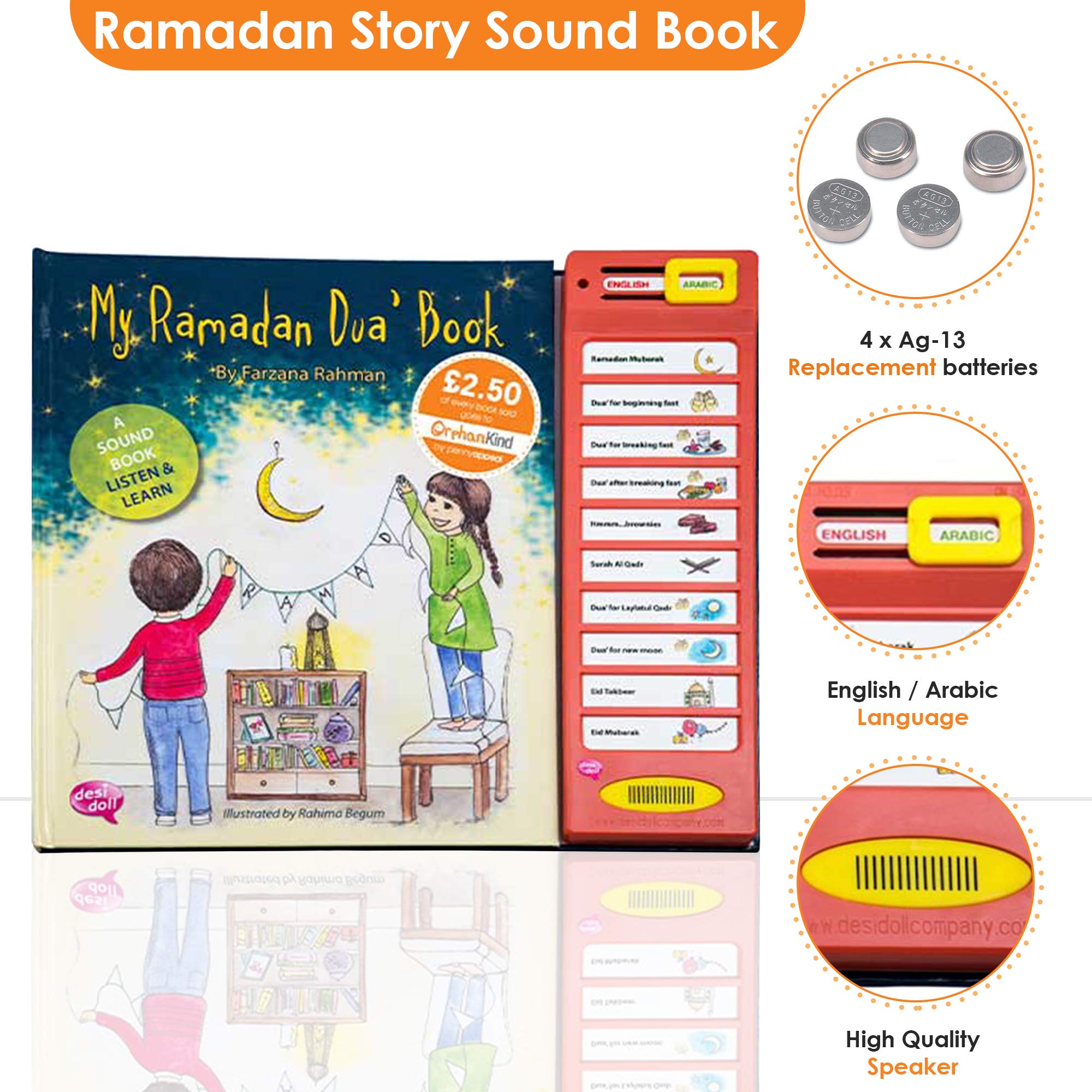 My Ramadan Dua Book (Sound Book)
