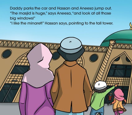 Hassan and Aneesa Go to the Masjid