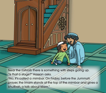 Hassan and Aneesa Go to the Masjid