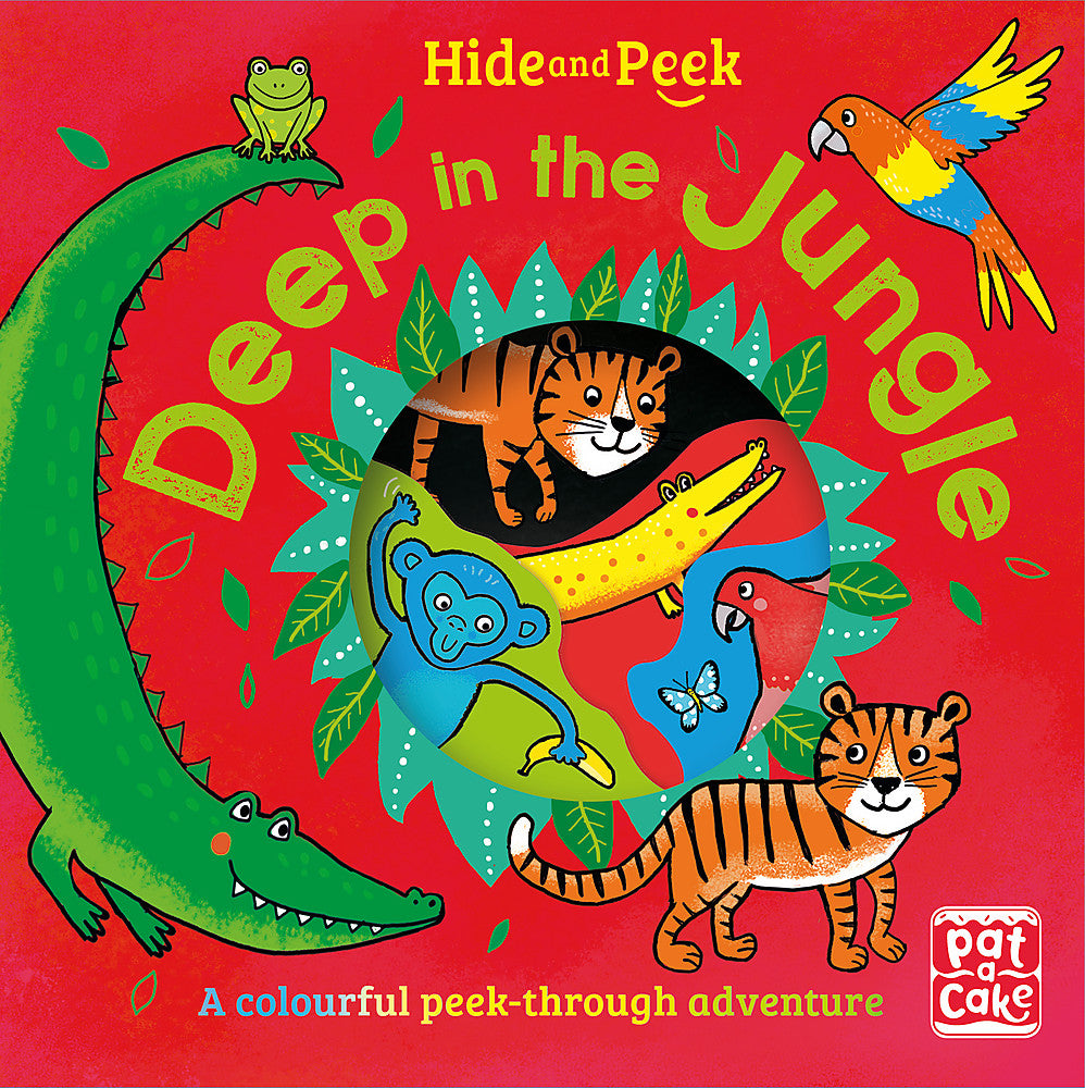 Hide and Peek: Deep in the Jungle, A colourful 'I Spy' Board book