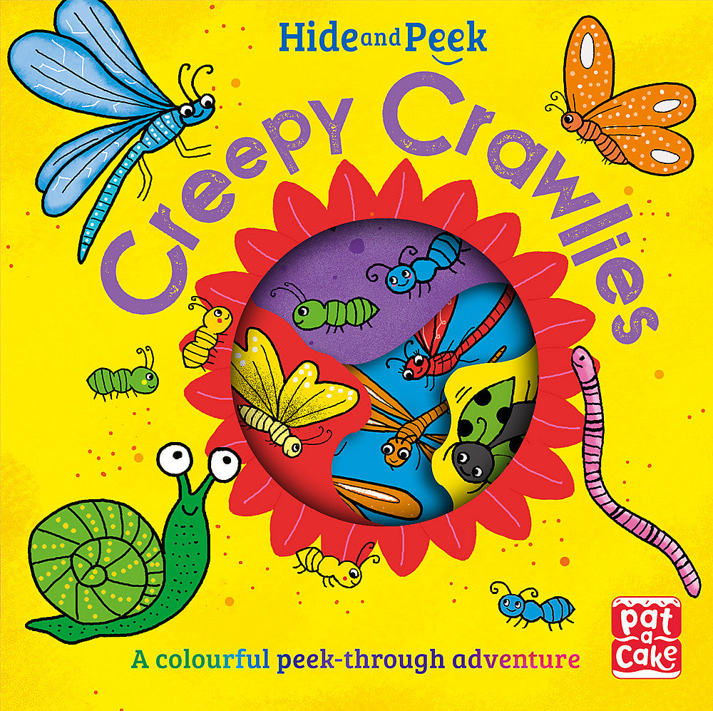 Hide and Peek: Creepy Crawlies, A colourful interactive board book