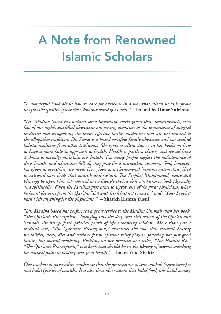 The Quranic Prescription: Unlocking the Secrets to Optimal Health