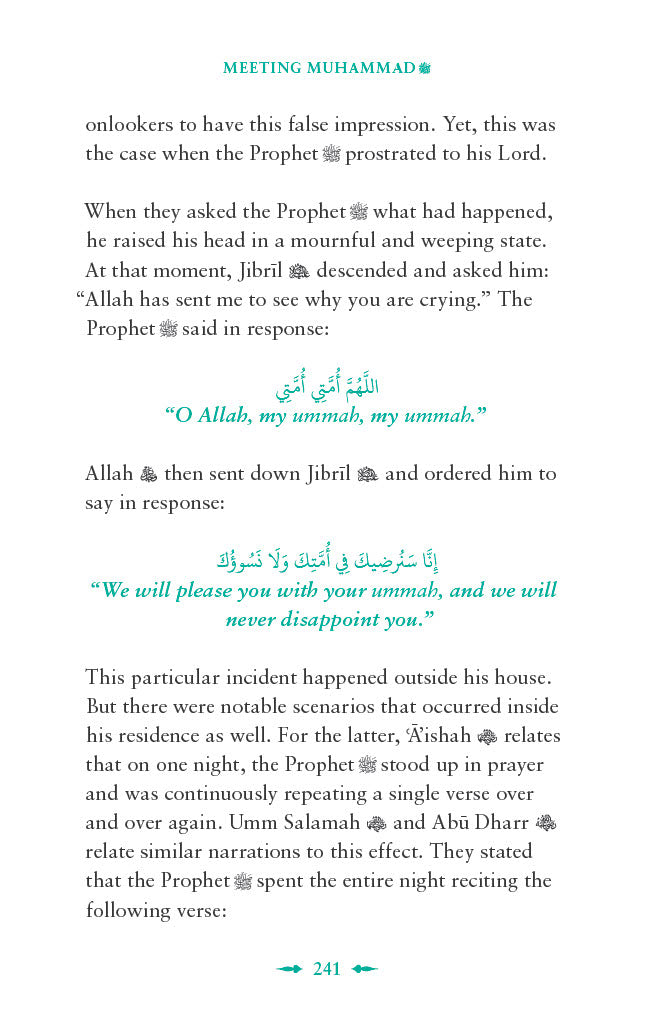 Meeting Muhammad ﷺ