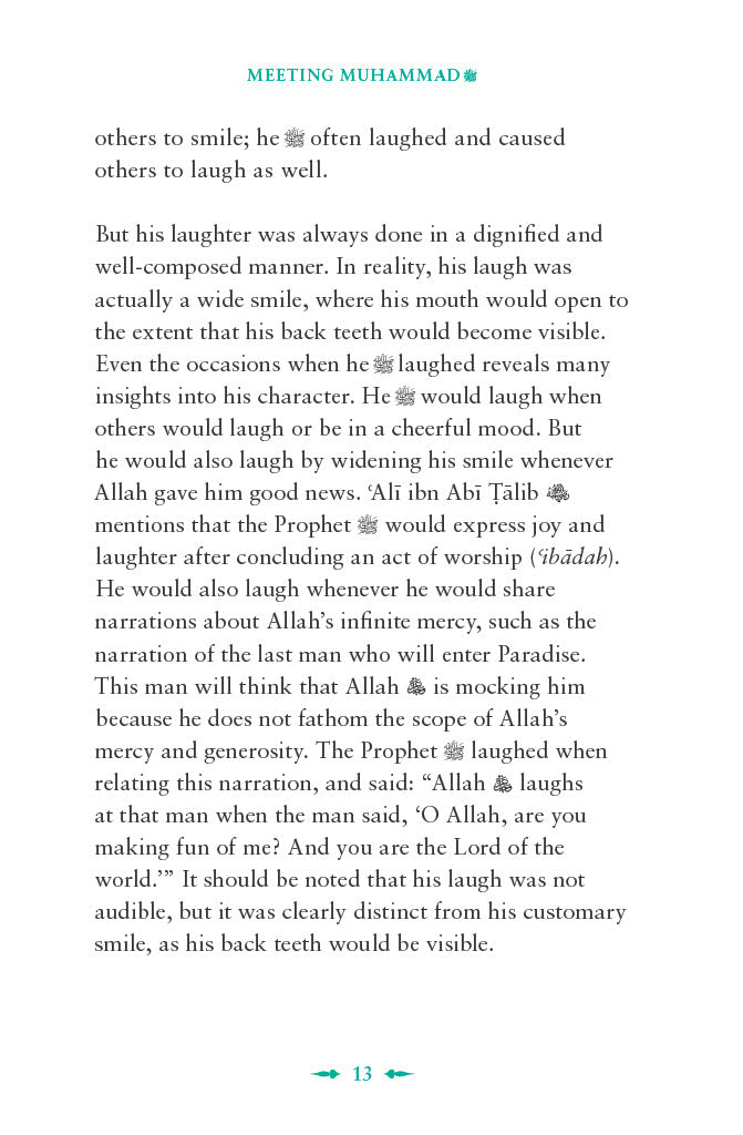 Meeting Muhammad ﷺ