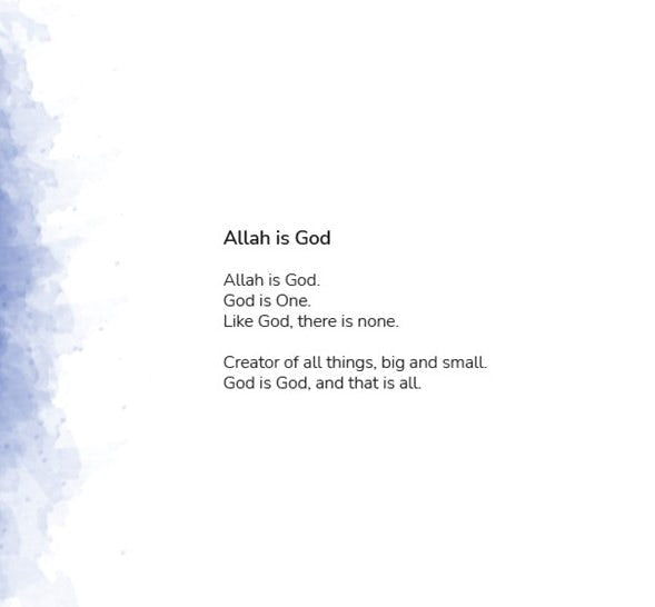 Allah is God