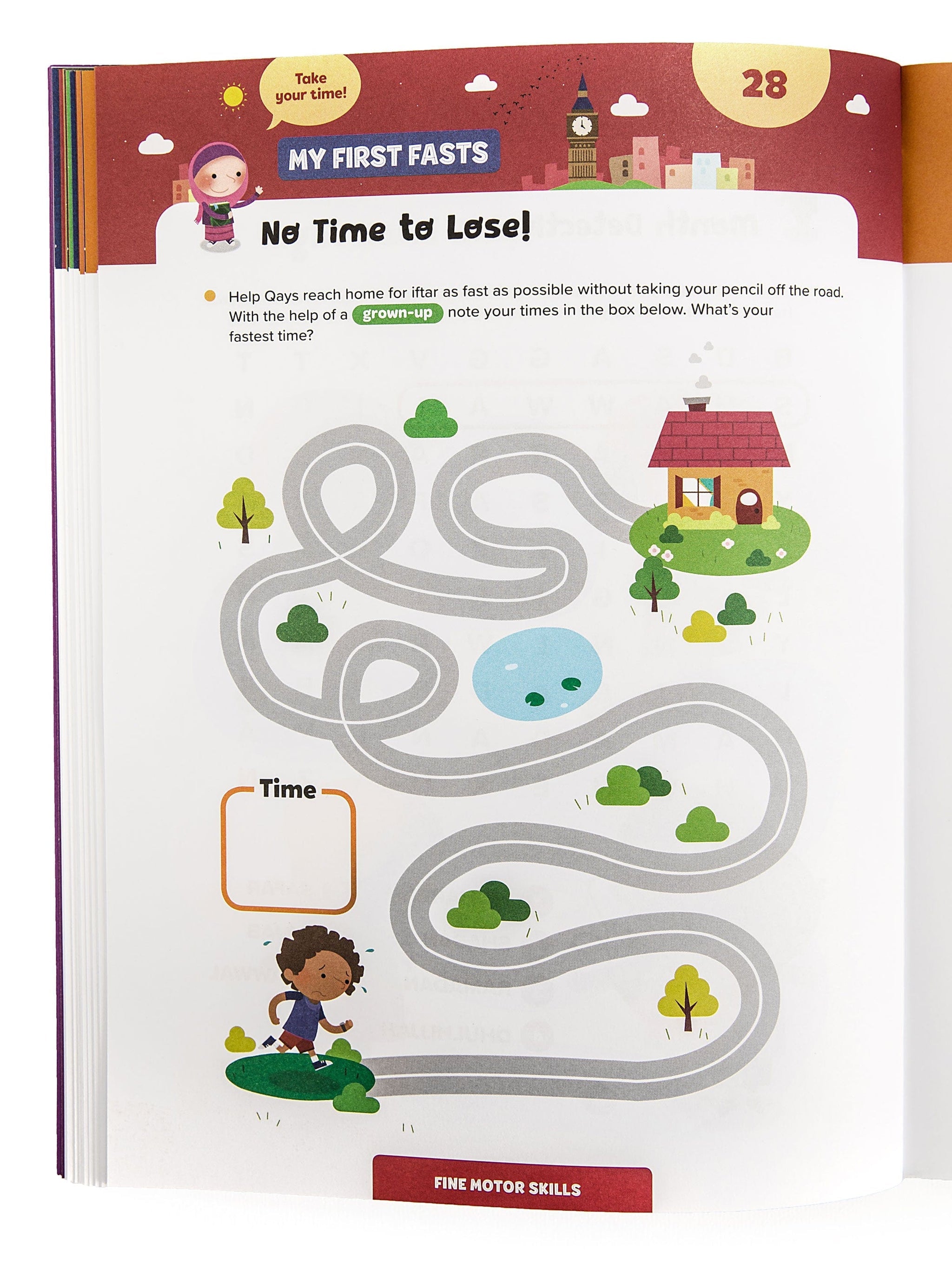 Ramadan Activity Book with 200+ stickers