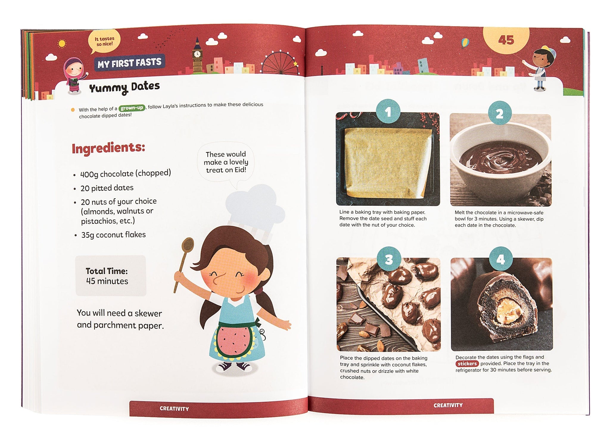 Ramadan Activity Book with 200+ stickers