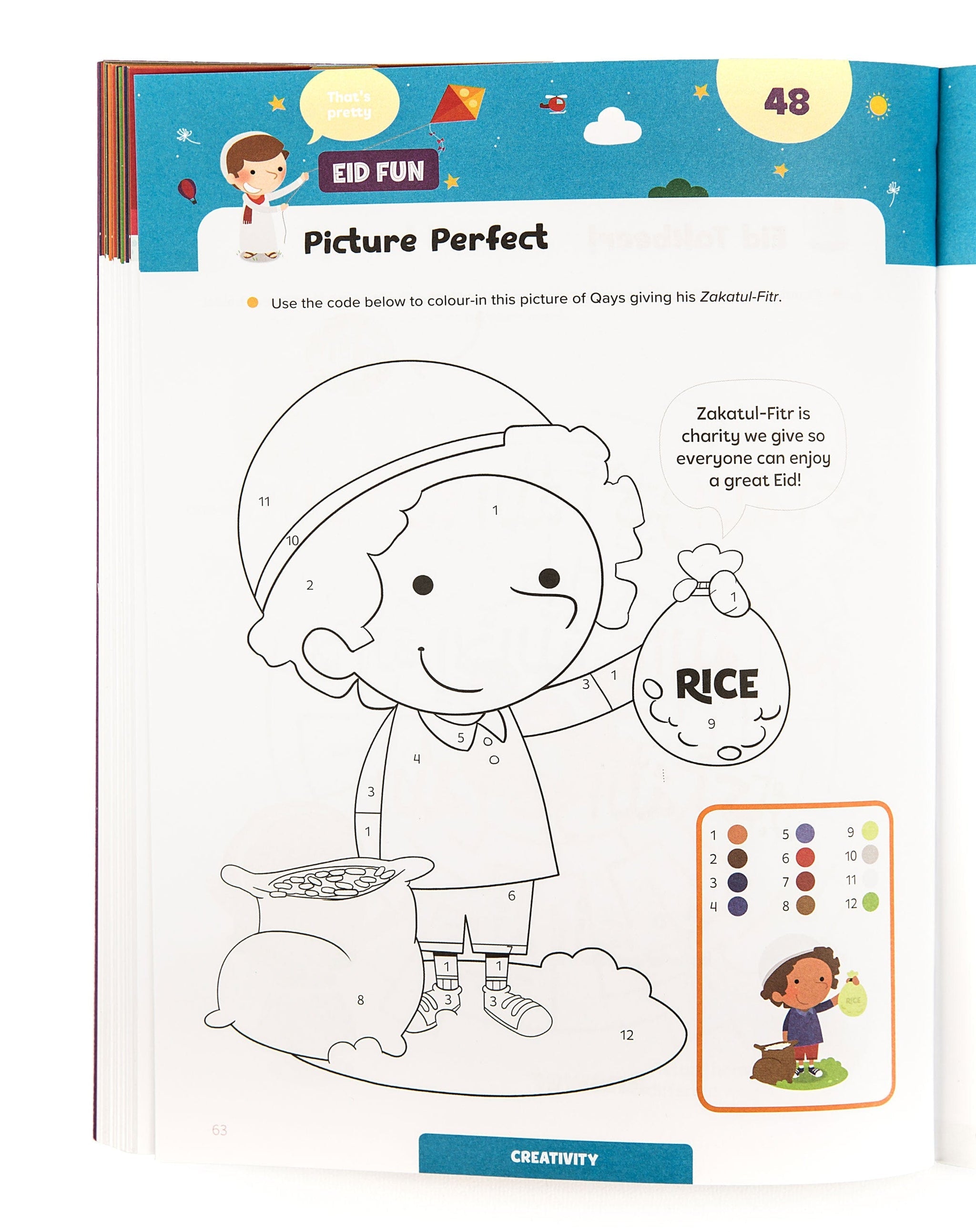 Ramadan Activity Book with 200+ stickers