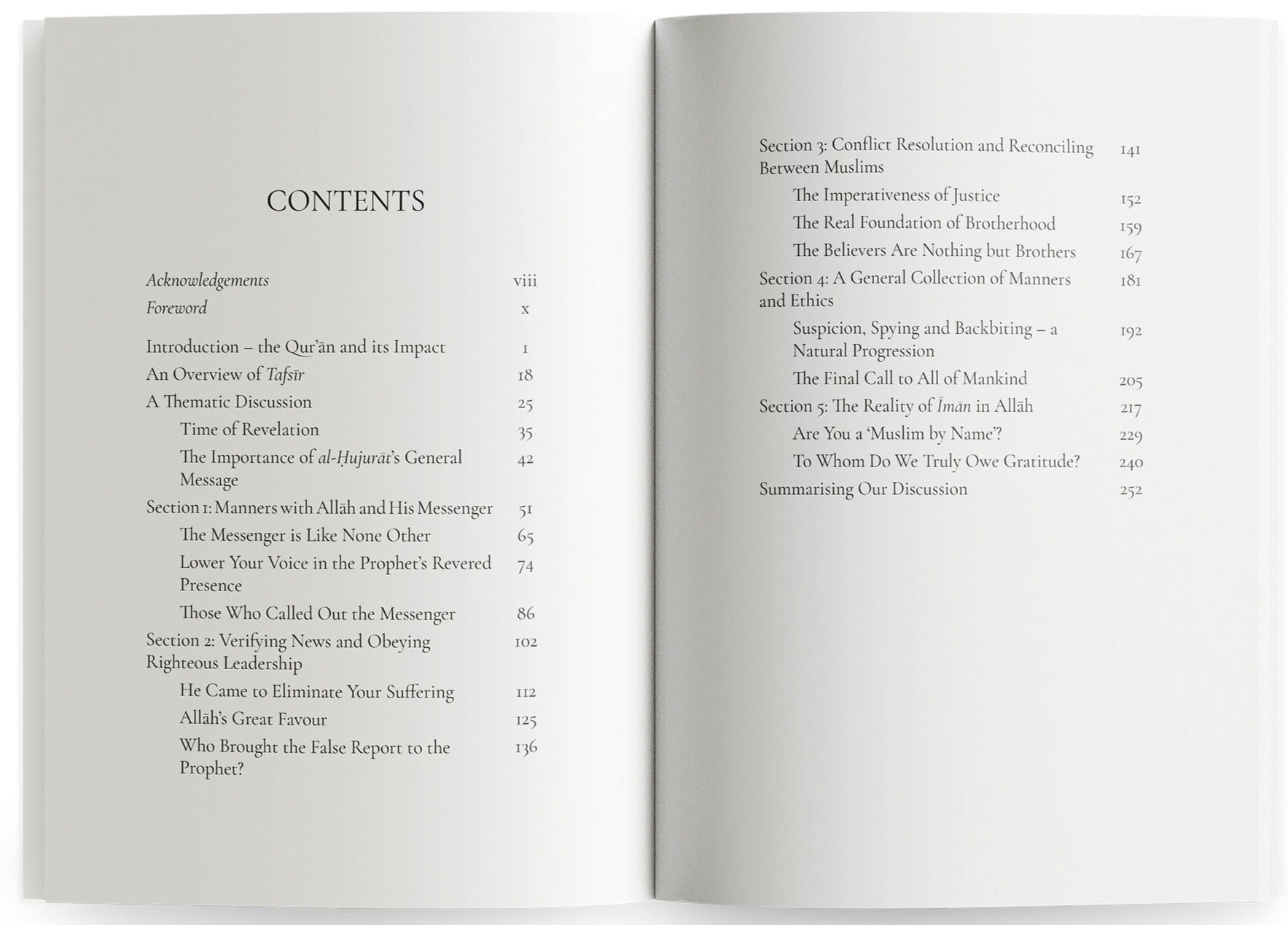 Behind the Apartments: A Moment in the Sublime Ethics of Surah al-Hujurat