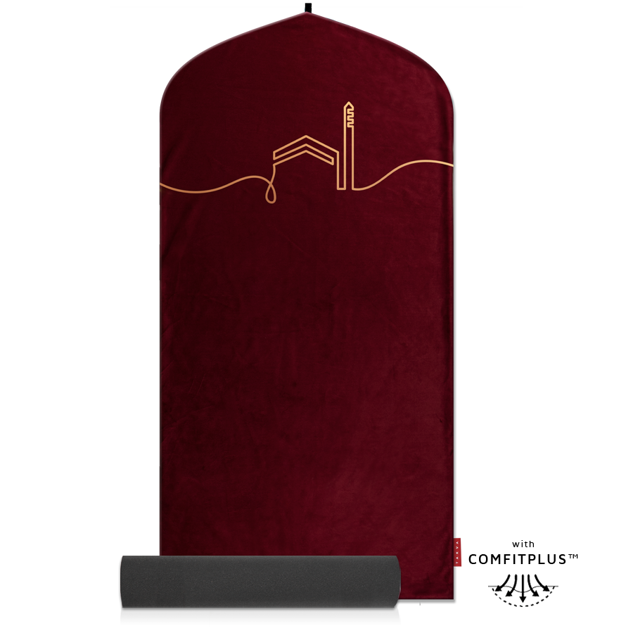 Premium Prayer Mat (with Memory Foam)