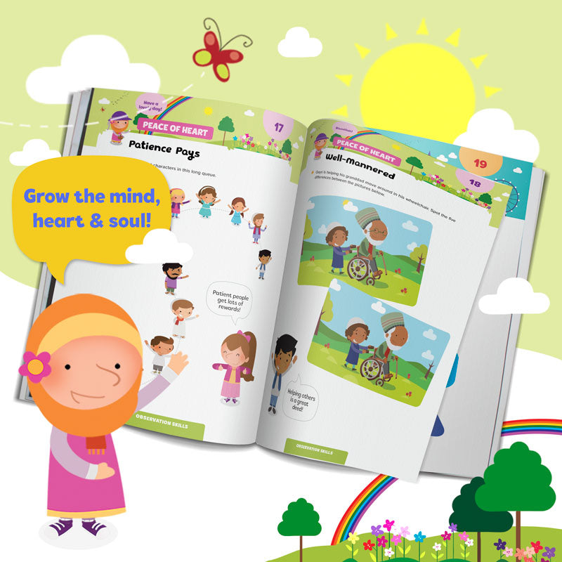 Hajj & Umrah Activity Book (Little Kids): Full of Activities, Stickers, Illustrations, Art and craft ideas!