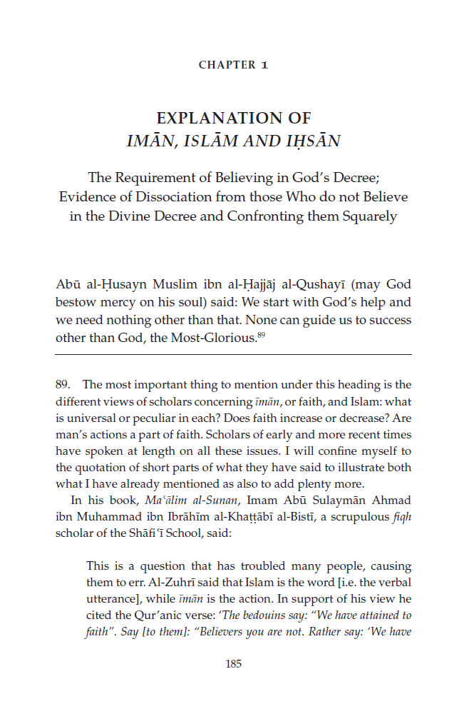 Sahih Muslim, with Full Commentary: Volume 1