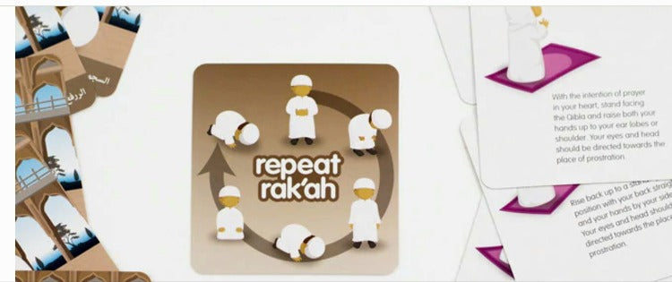 Steps to Prayer: A Fun Game to Learn the Steps of Salah!