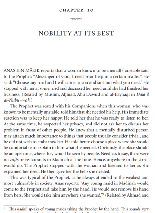 Muhammad ﷺ: His Character and Conduct
