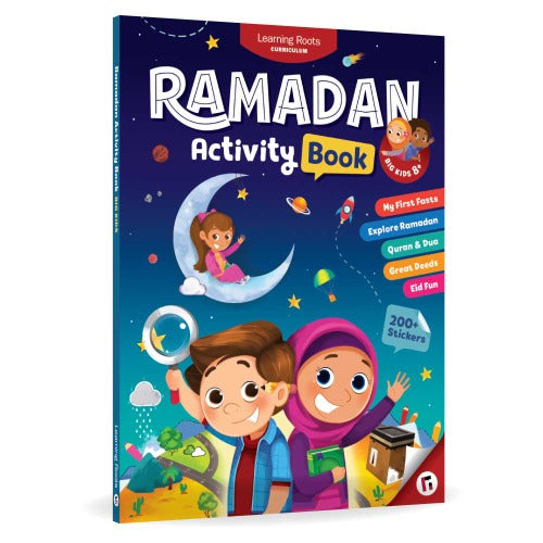 Ramadan Activity Book (Big Kids) with over 200 stickers!