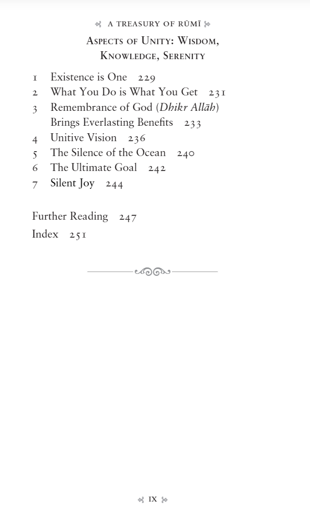A Treasury Of Rumi Books