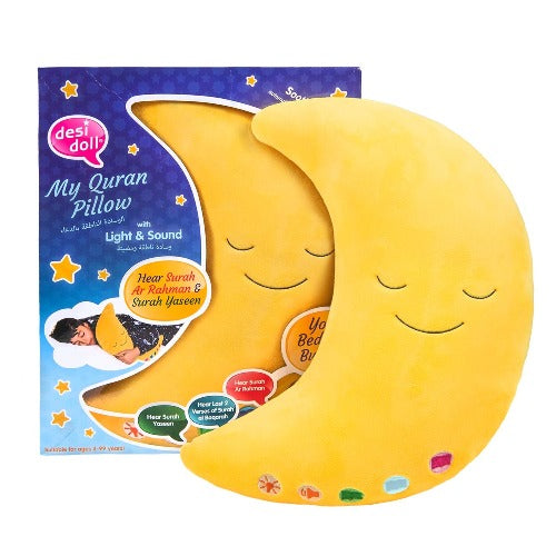 My Quran ‘Moon’ Light and Sound Pillow