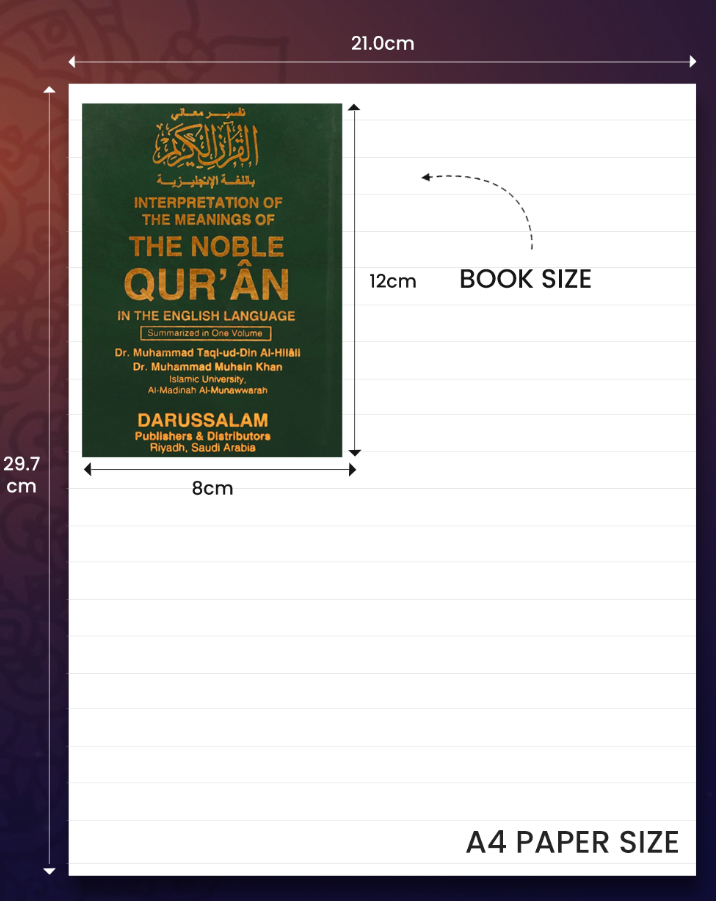 The Noble Quran, pocket size