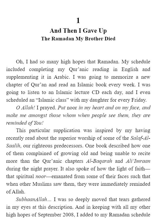 And Then I Gave Up: Essays About Faith and Spiritual Crisis in Islam
