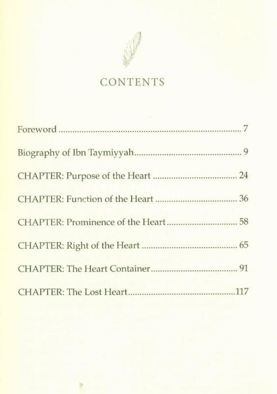 Essay On The Heart (A Commentary By Bilal Philips Ibn Taymiyyahs Book) Print Books