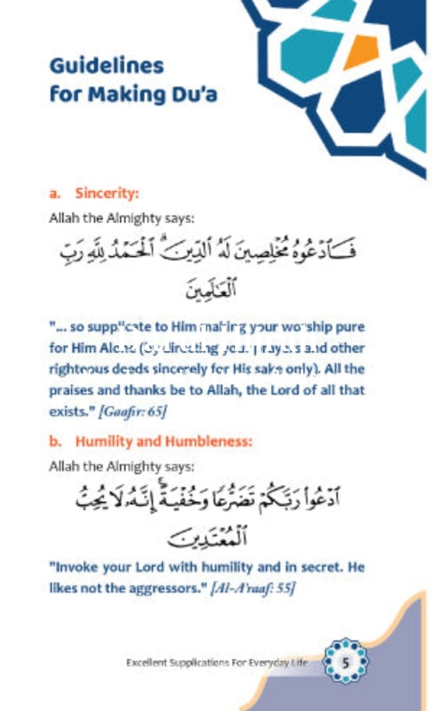 Excellent Duas For Everyday Life Supplication