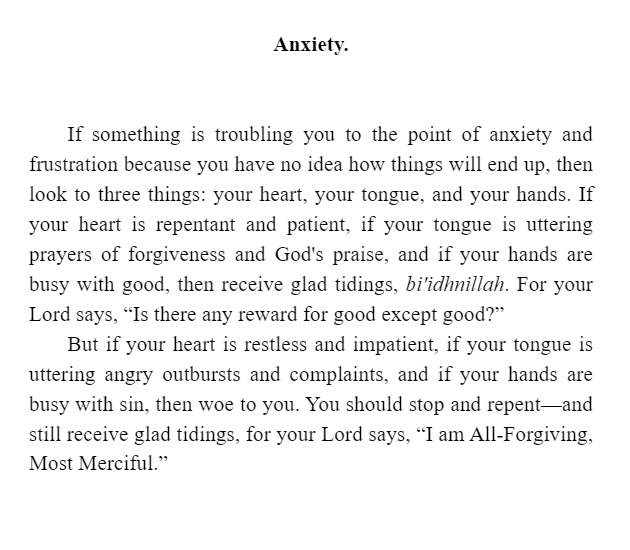 Faith: From the Journal of Umm Zakiyyah