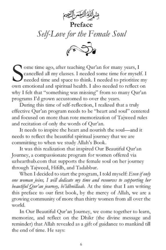 Our Beautiful Qur'an Journey: A Collection of Soul Reflections
