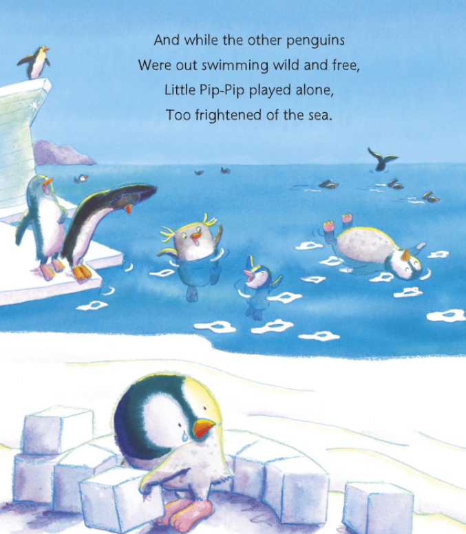 Be Brave Little Penguin: A Beautiful Story in Rhyme, to Help Children Overcome Their Fears