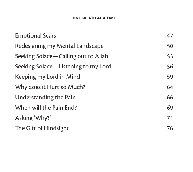 One Breath at a Time: Finding Solace in Faith