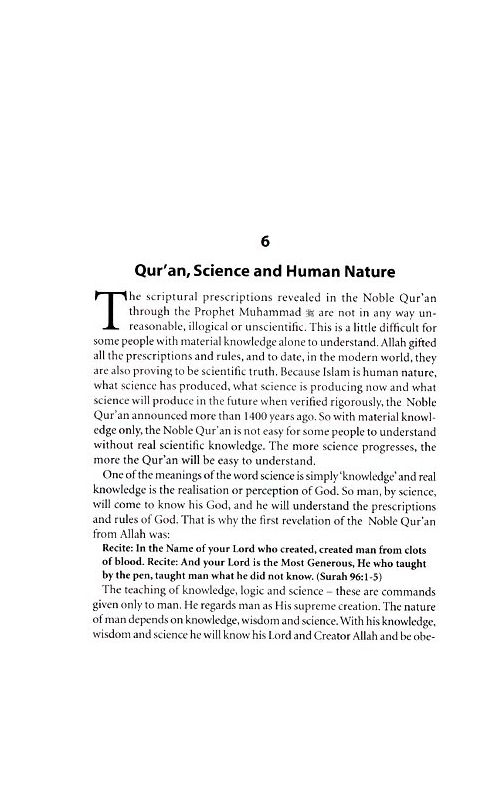 Human Nature: The Only Solution