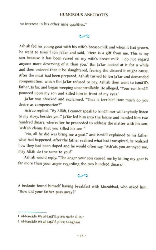 Humorous Anecdotes: From The Lighter Side of Islamic History (Volume 1)