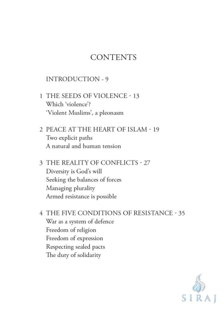 Jihad, Violence, War and Peace in Islam