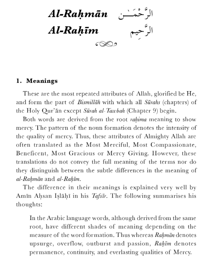 Key to Al-Fatihah: Understanding the Basic Concepts