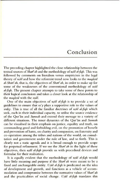 Principles of Islamic Jurisprudence