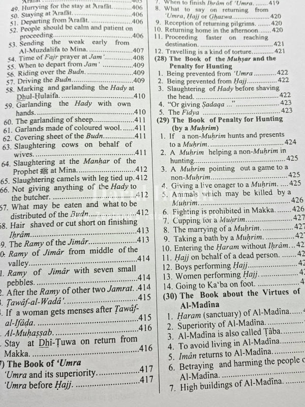 Sahih Bukhari - Summarised Print Books