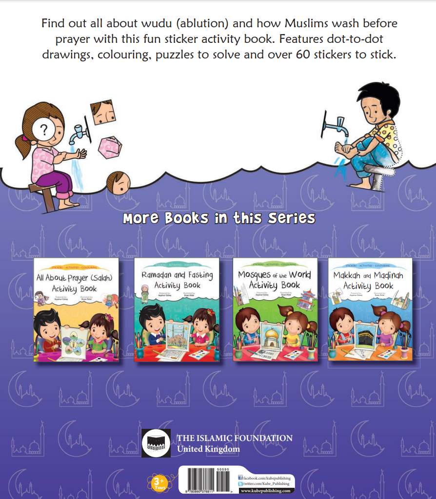 All About Wudu (Ablution) Activity Book with stickers