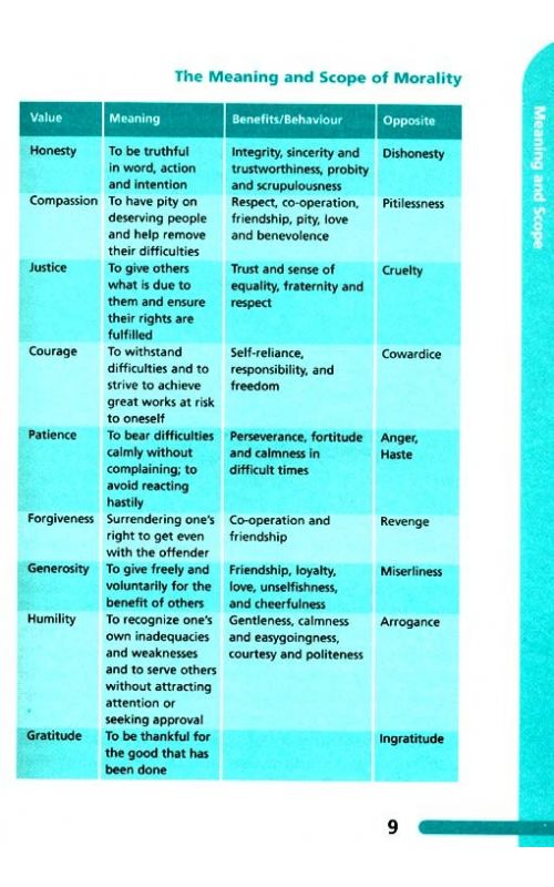 Seven Steps to Moral Intelligence