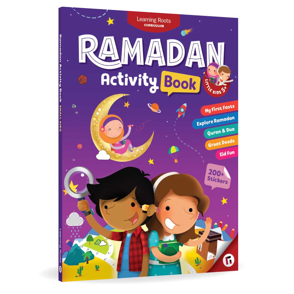 Ramadan Activity Book (Little Kids) with 200+ stickers!