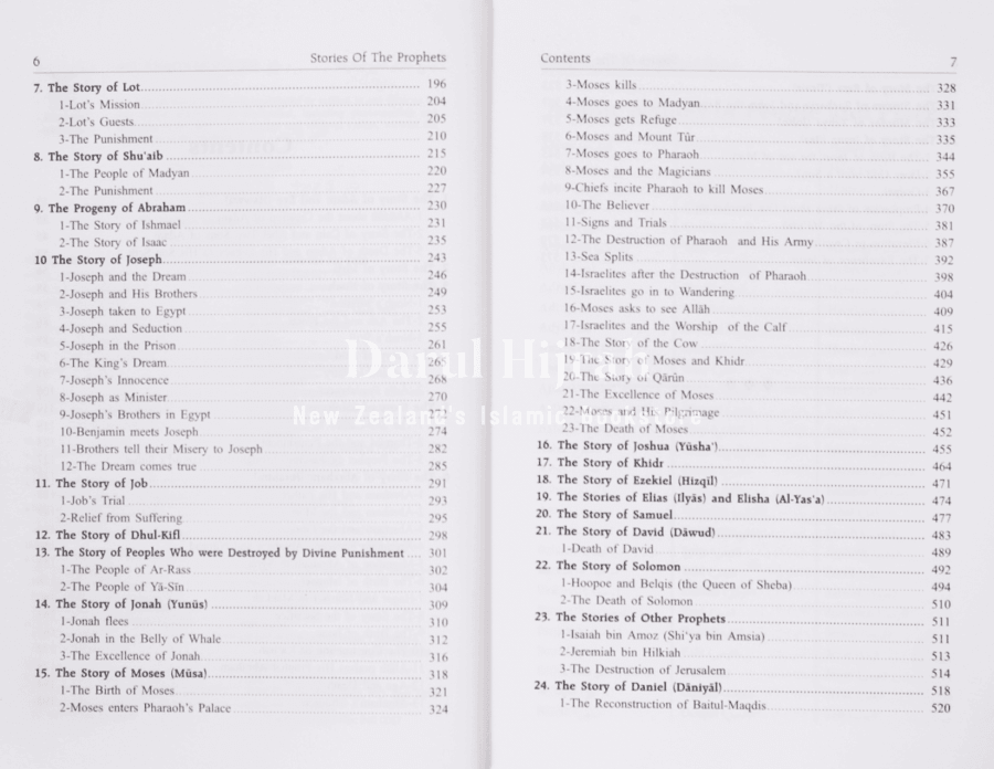 Stories Of The Prophets (Qisasul Anbiyaa) Print Books