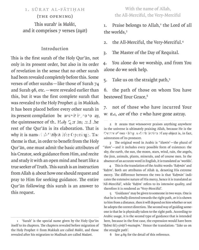 The Noble Quran Translation By Mufti Taqi Usmani