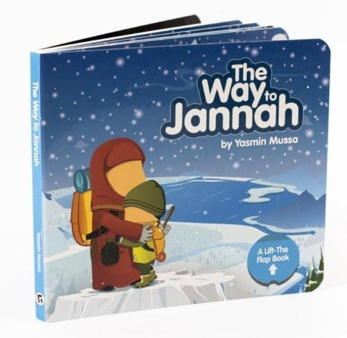 The Way to Jannah, lift-the-flap book (learn Important Islamic Phrases and Du'as)