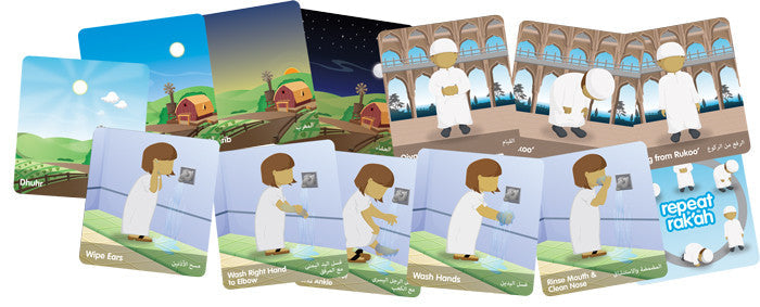 Steps to Prayer: A Fun Game to Learn the Steps of Salah!