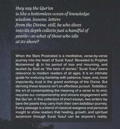 When the Stars Prostrated: Meditations on Surah Yusuf