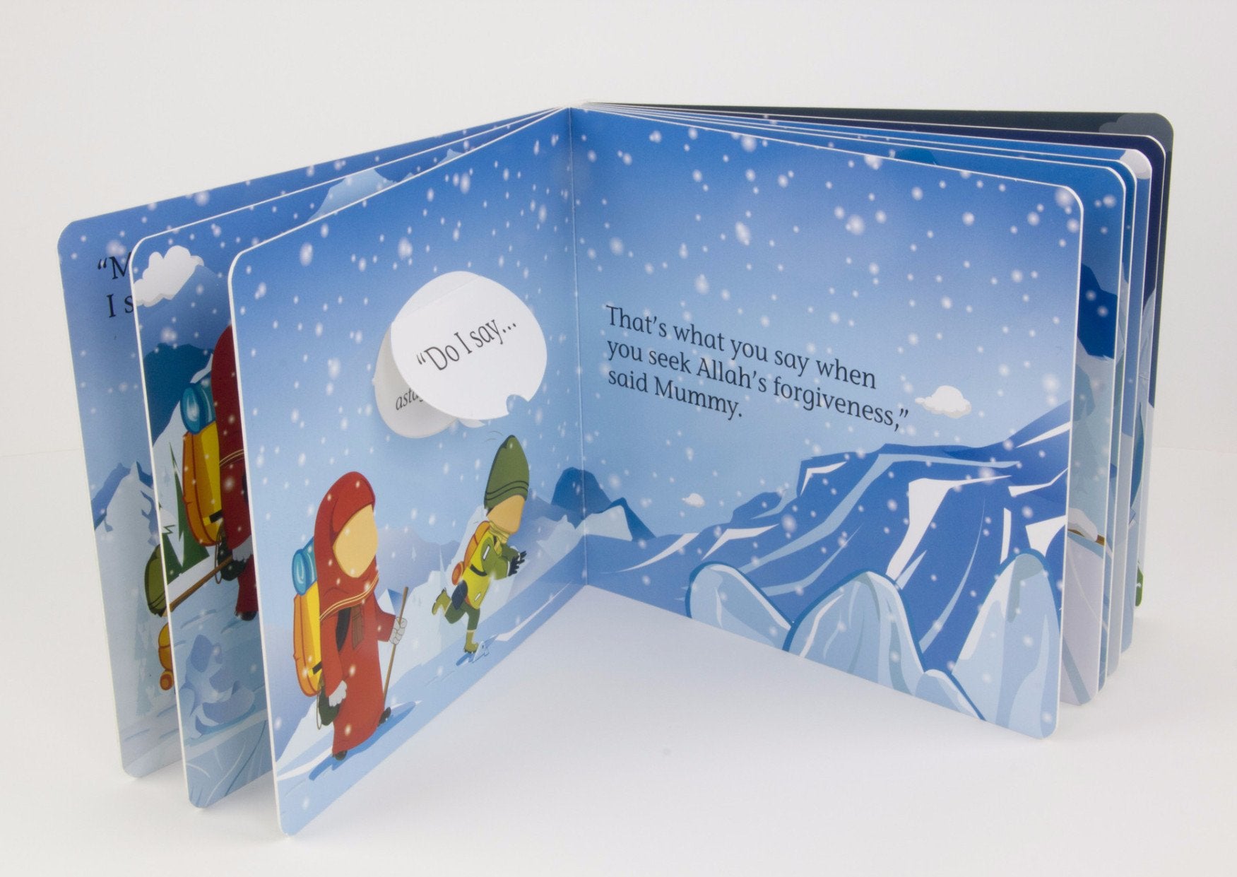The Way to Jannah, lift-the-flap book (learn Important Islamic Phrases and Du'as)