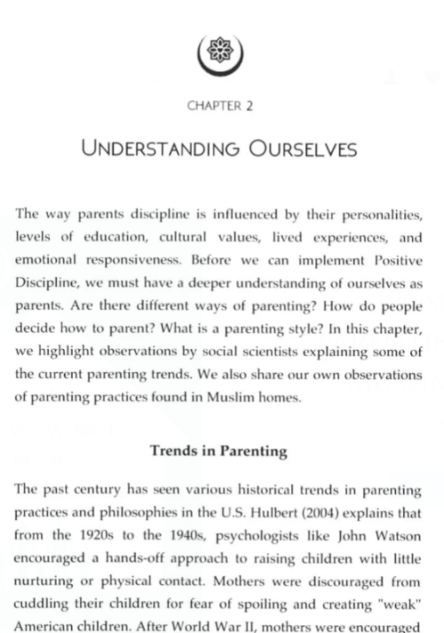 Positive Parenting in the Muslim Home